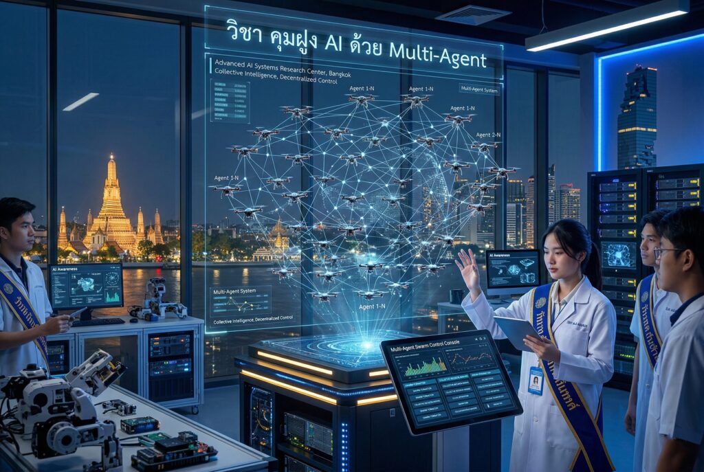 ความรู้ความเข้าใจ AI, คุมฝูง AI, Multi-Agent, ทำงานร่วมกับ AI, เทคโนโลยี AI, AI Agents, Automation, Workflow 2026, Digital Transformation, AI Orchestration