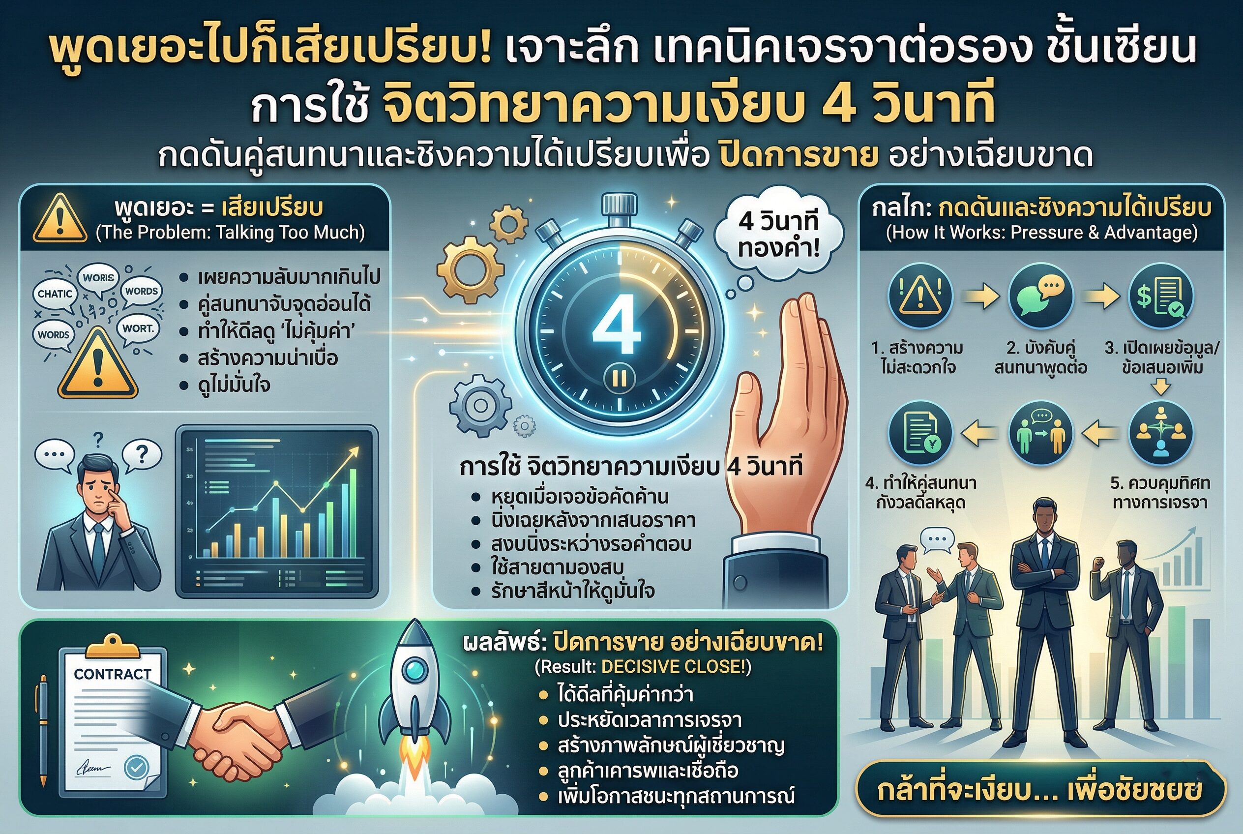 เทคนิคเจรจาต่อรอง -