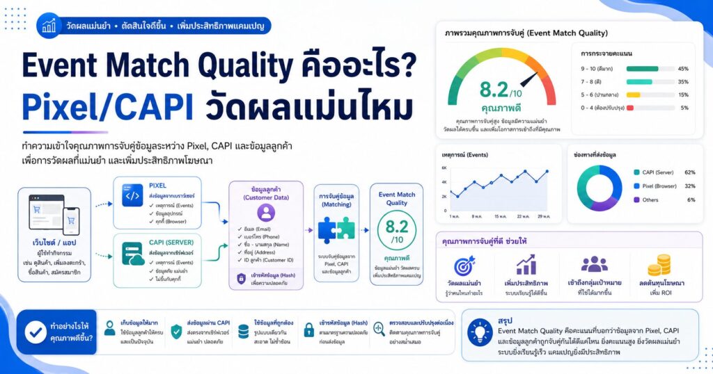 Event Match Quality, Pixel CAPI, Meta Ads Tracking, Conversions API, Facebook Ads