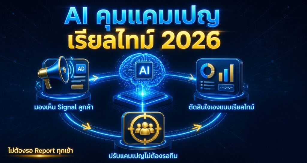 Autonomous Campaign Management AI คุมแคมเปญเรียลไทม์ 2026